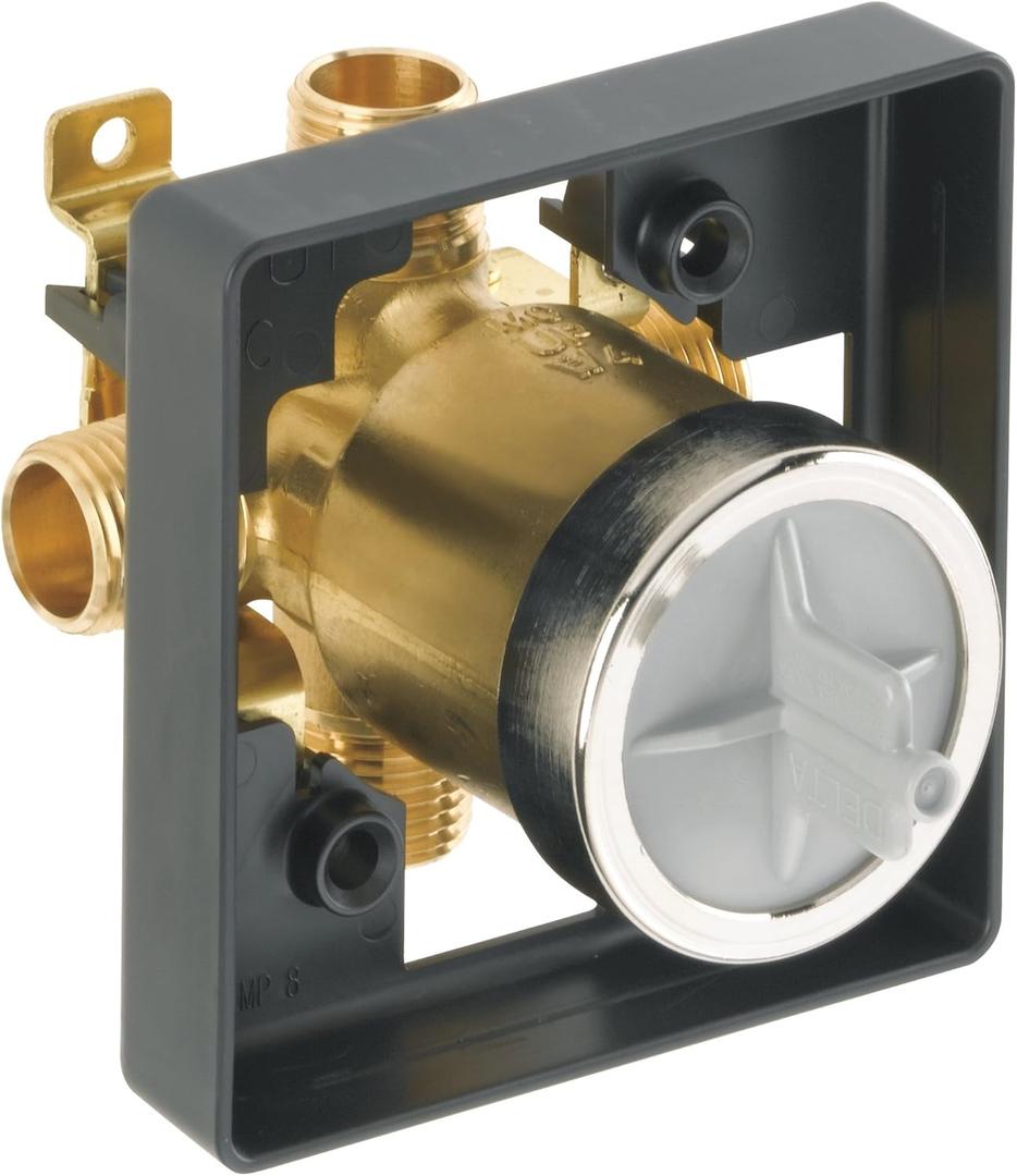 Delta Faucet R10000-UNBX MultiChoice Universal Tub and Shower Valve Body for Tub Faucet Trim Kits