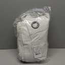 NICETOWN Natural 100% Blackout Linen Curtains 84 inch Long Burg for Living Room, 1 Pair, 62" Width Each Panel, Farmhouse Thick Completely Blackout Window Treatment Thermal Insulated Drapes