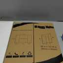 HAUTOCO 12 Pack Trifold Poster Board 26'' x 15.74'' Medium Tri Fold Project Boards Black Corrugated Presentation Cardboard for Science Fairs, School Projects, Event Displays, Business