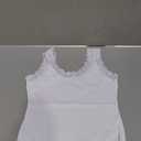 VAVONNE Lace Camisole Tank Tops for Women, Soft Stretch Ribbed Cotton Cami, Medium