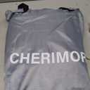 CHERIMOR Queen Air Mattress with Built-in Pump, 18" Raised Comfort, 48Hr Leak-Proof Test, Upgraded Honeycomb Pillar Design, Supports 800 lbs, 3-Min Inflation-Inflatable Bed for Home Guests & Camping (Black)