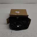 HUANCHAIN Indoor Outdoor Black Extension Cord 100 ft Waterproof, 16/3 Gauge Flexible Cold-Resistant Appliance Extension Cord Outside, 10A 1250W 16AWG SJTW, 3 Prong Heavy Duty Electric Cable, ETL