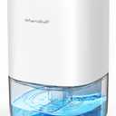 Dehumidifier,TABYIK 35 OZ Small Dehumidifiers for Room for Home, Quiet with Auto Shut Off, Dehumidifiers for Bedroom (280 sq. ft), Bathroom, RV, Closet (White)