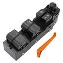 Automatic Power Master Window Switch Compatible with Mazda 3 2.0L 2.5L L4 2014 2015 2016 2017, Driver Left Side Window Switch 14+12 Pins, Replacement for BKC366350A, BKC3-66350