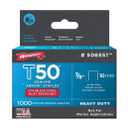 Arrow Fastener 506SS1 Heavy Duty T50 Stainless Steel Staples for Upholstery, Construction, Furniture, Crafts, 3/8-Inch Leg 3/8-Inch Crown Size,Length, 1000 Count (Pack of 1)