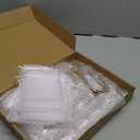 Pickmesh 25 Sets Baby Shower Favors Boy Girl Theme Party Gift Include Acrylic Clear Shot Glasses Thank You Tag Organza Bag Twine for Baby Shower Tea Party Gender Reveal (It's A Girl,Pink)