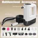 Handheld Steam Cleaner 15s Instant Heat-Up 400ML Tank Lightweight Portable Steam Cleaner for Home, Kitchen, Bathroom, Floor (White)