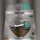 SwaddleMe by Ingenuity Original Swaddle, 100% Cotton, Improves Sleep & Calms Startle Reflex, 0-3 Months, 3-Pack - Floating Geo