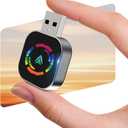 Carplay Wireless Adapter, 2026 Upgrade Mini Carplay for Apple iPhone & Android Auto Wireless Adapter, for Cars with Built-in Wired Apple Carplay Play and Plug, Stable Control & No Delay