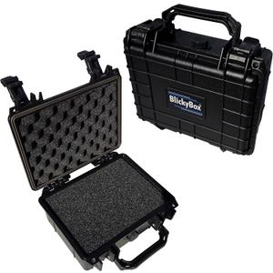 Compact Hard Case Water & Shock Proof With Foam TSA Approved 9.25" x 7.75" x 4.5" Compact Hard Case Water & Shock Proof With Foam TSA Approved 9.25" x 7.75" x 4.5"