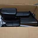 OCPTY Tow Mirrors Towing Mirrors For Gmc C2500 1988-2000 For Chevy For Gmc 1998-2001 C/K 1500/2500 Suburban/Yukon 1992-1999 With Power Adjust No Heated Turn Signal Black