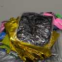 Cunhill 29 Pcs 80s 90s Party Decorations Include Inflatable Boom Box Beverage Cooler 20 Gold Foil Chain Balloons 2 Mobile Phones 2 Radio Boombox 4 Microphones for Hip Hop Theme Supplies Cosplay Props