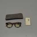 EASY READ Retro Round Blue Light Blocking Reading Glasses for Women,Anti UV Readers for Women with Spring Hinge (Grey Tortoise)