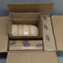 Corona Dinnerware Set 12piece, Plates and Bowls Set, Ceramic Sets for 4, Microwave and Dishwasher Safe, Areia Modern Organic Shape.