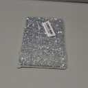 32000Pcs Resin Rhinestones for Bedazzling, Silver Clear Flatback Gems for Diamond Art, Crystal Bedazzler Kit with 3Pcs 10ml B7000 Jewelry Glue for Nail Art Crafting Clothing Book Makeup