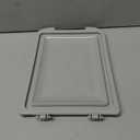 Gray Garbage Can Lid 11"x19"