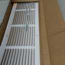 30x6 Steel Return Air Grille, HVAC Vent Cover Fits 30"W x 6"H Duct Opening