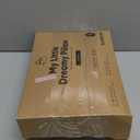 KeaBabies 2-Pack Toddler Pillows 2 Year Old to 5-13x18 Soft Organic Cotton Kids Pillow for Sleeping, Travel, School, Daycare, Nap, Toddler Bed, Machine Washable, Without Pillowcase (Soft White)