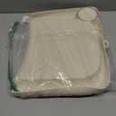 Silicone Baby Dining Tray Compatible with Ingle-sina Fast Table Chair for Home & Restaurant Use, Portable Clip-On Feeding Tray for Hook-On High Chairs, Dishwasher Safe & BPA Free - White