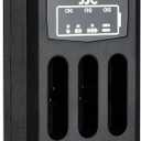 JJC DB-110 Battery Charger USB Multi-Slot for Ricoh GR IIIx HDF GRIIIx GR3x GR III HDF GRIII GR3 WG-6 G900, LI-90B LI-92B Battery Charger for Olympus TG-7 TG7 TG-6 TG6 TG-5 TG5 TG-4 TG4 TG-3 TG3 TG-2 (Black)