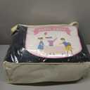 Outpain 6 Pack Black Round Spandex Tablecloth for 60 Inch/5FT Tables - Stretchy Table Cloth with Skirt, Wrinkle-Free Fitted Cloth for Wedding Vendor, Banquet & Graduation Decor (120" Round)