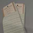 2 x HomeWear Hand Towels Set of 2, 15 in. x 25in, Green 