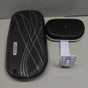 Lixada Bicycle Back Seat Cycling Bike Mountain Bike PU Leather Soft Cushion Rear Rack Seat with Back Rest (Black)