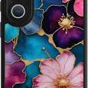 FUNMIKO for Samsung Galaxy S26 Plus Case Wireless Charging & Military-Grade Protection - Trendy Floral Design for Women Girls, Matte Phone Cover with Shockproof Corners - Vibrant Flower Pattern