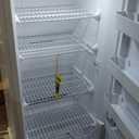 Upright Freezer 13.8 Cu ft, Convertible Freezer Refrigerator, Standing Freezer Upright Frost Free Stand Up Freezer, Garage Ready Deep Freezerless Refrigerator, Single Door Full Size for Kitchen, White