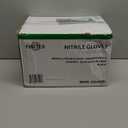 FINITEX Black Nitrile Disposable Medical Exam Gloves 5 mil Powder-free Latex-Free 1000 PCS Examination Glove (Large)