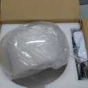 Glass Pendant Lights Kitchen Island, 11.8" Brushed Nickel Industrial Pendant Lighting, Modern Hanging Light Fixture with Glass Shade for Dining Room Kitchen Sink Hallway Entryway