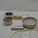 Redchef Ceramic Pots and Pans Set, Nonstick Kitchen Cookware Set with Detachable Handle, Non Toxic Cookware Set 16pcs, PFAS PFOA & PTFE Free, RV Ceramic Cookware for Camping, Dishwasher/Oven Safe