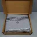 Amazon Basics 3 Piece Bed Sheets Set, 100% Cotton Jersey, Includes Super Soft, Flat and Fitted Sheets, Pillowcase, Twin, Light Gray, Solid