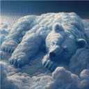 Winter Bear Puzzles for Adults 1000 Pieces, Art Animal White Snow Landscape Jigsaw Puzzles, Difficult Challenging Nature Scenic Puzzle