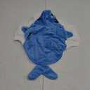 Dog Shark Costume Halloween Hoodie (X-Large) (Blue)