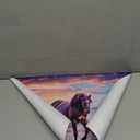 Colorful Beach Ocean Elegant Animals Horse Posters Room Decor Aesthetic Canvas Wall Art for Living Room Bedroom Prints Paintings Pictures Wall Decor Framed Unframed 12x18inch(30x45cm)