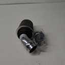 BARTOO 3'' Cold Air Intake Kit Aluminum Automotive Cold Air Intake Pipe Filter Induction Flow Hose Pipe Kit, Black