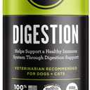 BIXBI Dog & Cat Clean Digestion Support, 2.12 oz (60 g) - All Natural Organic Pet Superfood - Daily Mushroom Powder Supplement - USA Grown & USA Made - Veterinarian Recommended for Dogs & Cats