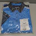 LULY YANG DSP Women's Active Polo - Short Sleeve (Blue, L)