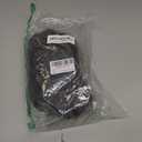 MAGQOO Black Wig with Buns Short Straight Bob Wig with Bangs Cartoon Anime Cosplay Costume Halloween Wigs