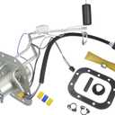 X AUTOHAUX 19180459 Car Fuel Pump Sender Sending Unit Module Assembly with Fitting for Chevrolet Corvette 5.7L 1985-1987