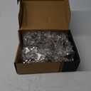 Chibery 50 Pack 3/8" Overlay 3D Soft Close Concealed Hinge for Face Frame Door, Smooth Slow Self Closing Hinges, Satin Nickel, Hidden 105 Open Angle Stainless Steel Hinge for Kitchen Cabinet Door