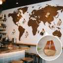 2 x Sailboat Key Holder and Teacup Hook - Nautical Wood Wall Decor for Small Space Organization, Coffee Bar Entryway - Set of 3