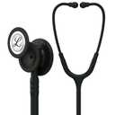 3M Littmann Classic III Monitoring Stethoscope, 5803, More Than 2X as Loud, Weighs Less, Stainless Steel Black-Finish Chestpiece, 27" Black Tube, Stem and Headset