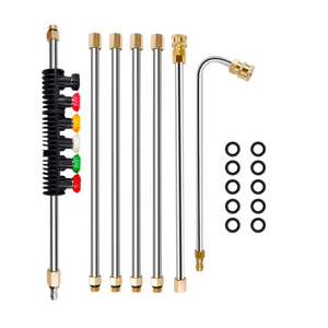 Twinkle Star Pressure Washer Extension Wand Set 8.5 ft with 6 Quick Connect Nozzle Tips