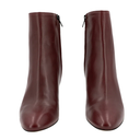 Amazon Essentials Women's Clean Heel Ankle Boots with Side Zipper, Memory Foam Insole 6,5