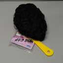 Short Curly Pixie Cut Wigs with Bangs Human Hair for Black Women Non-Lace Full Machine Made Rose Net Cap Human Hair Pixie Wig Brazilian Virgin Glueless Bob Wig Human Hair Short Layered Wigs For Women (Natural Color)