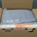 XVISHX Baby Playpen with Mat, 50x50 Inch Play Pen, Playpen for Babies and Toddlers, Baby Playard for Indoor & Outdoor Active Center Game Fence, with Skin-Friendly Fabric and Soft Breathable Mesh (Grey)