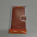 Bocasal Genuine Leather Wallet Case for iPhone 11 Wireless Charge RFID Blocking Credit Card Holder Kickstand Folio Flip Protective Cover with Wrist Strap Magnetic Clasp 6.1 Inch (Brown)