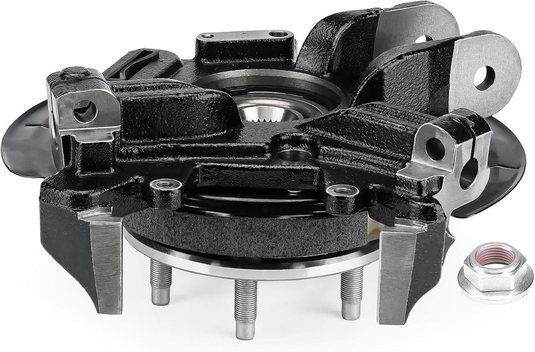 Rear Steering Knuckle & Wheel Bearing Hub Assembly for 2002 2003 2004 2005 Ford Explorer Mercury Mountaineer, 698-013 698013 516008 GRW259 LK001, Left Driver Side